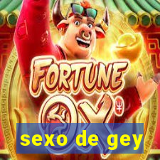 sexo de gey